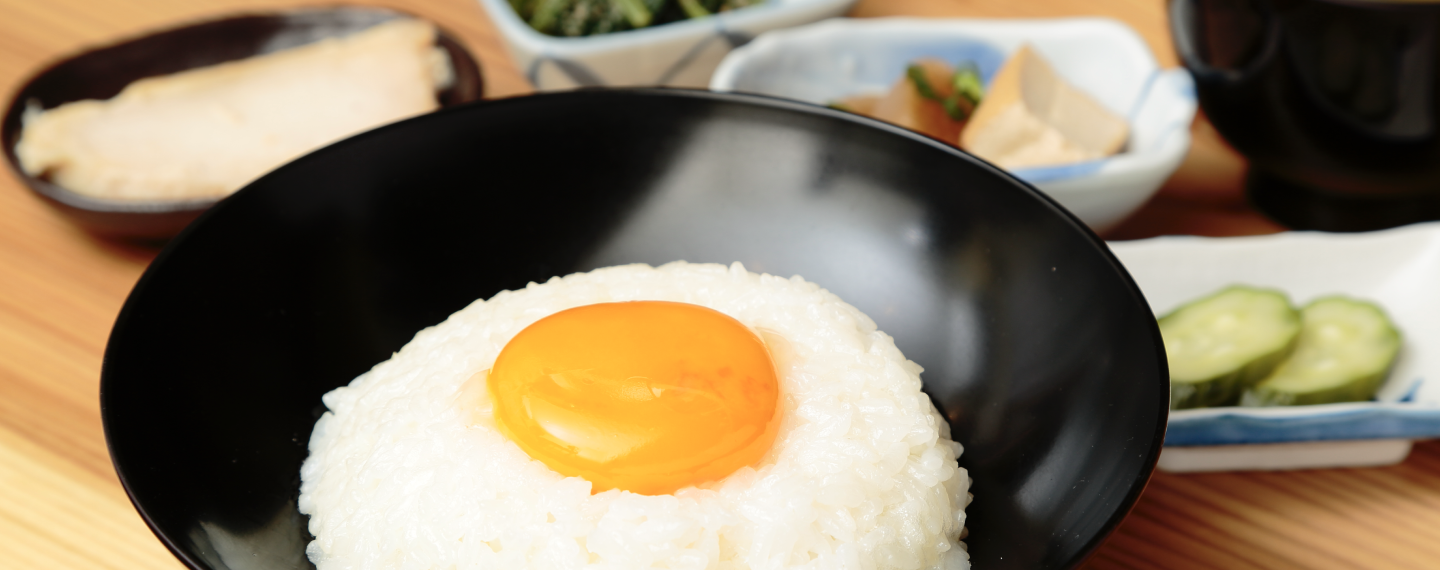 下町濃いたまごはん